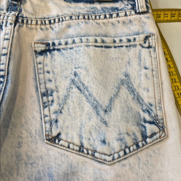 MOTHER Paint On My Palette High Waisted Rider Ankle 4/25  Tory Blues Tie Dye - Picture 16 of 17